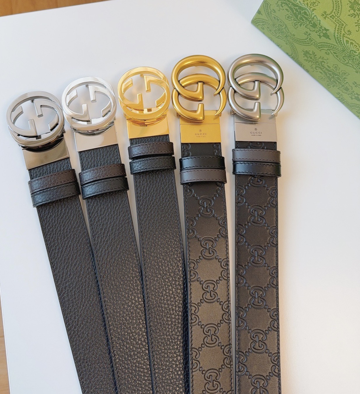 Male Leather Belt Top Grain Leather M