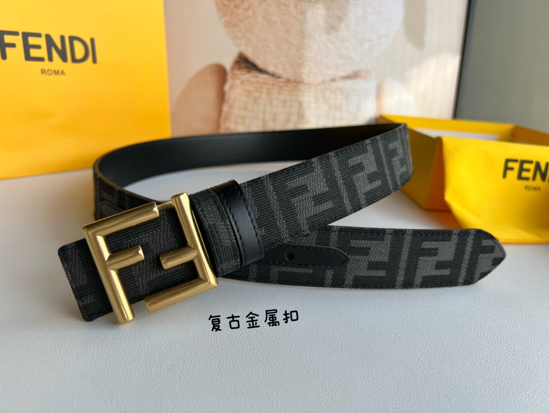 Fendi Basic Belt 38mm