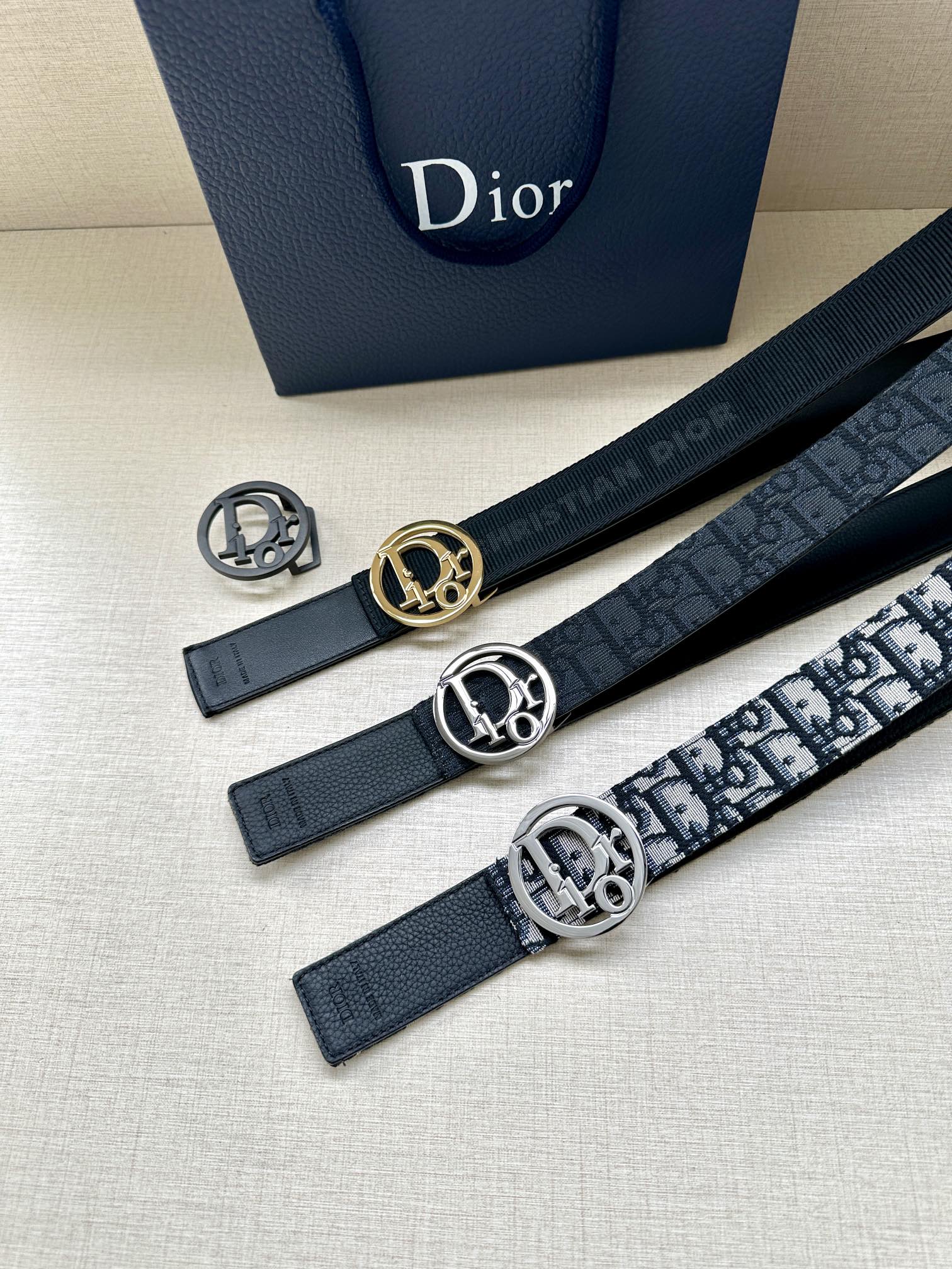 Dior Basic Belt Gold M-l