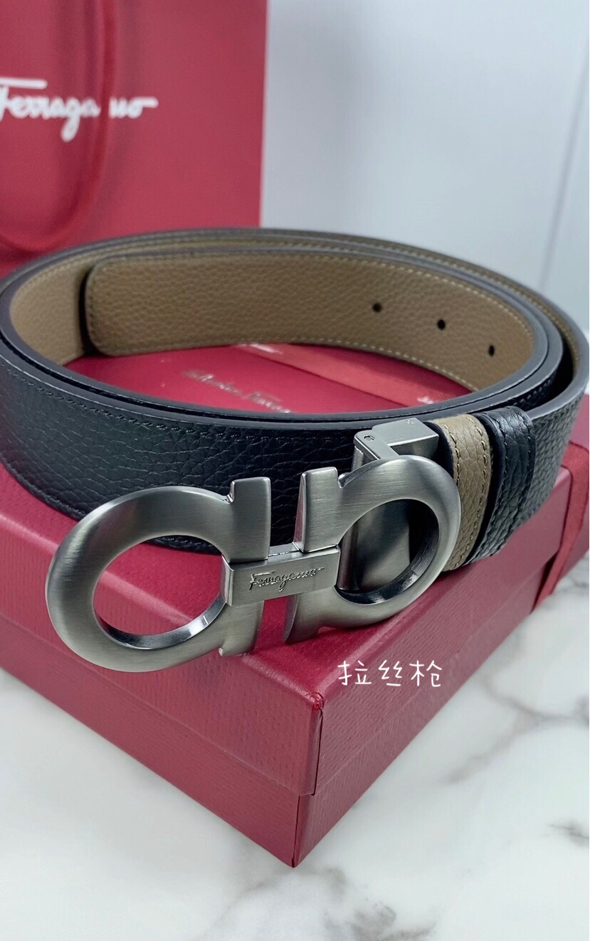 Salvatore Ferragamo Male Basic Belt 35mm-s-m-l