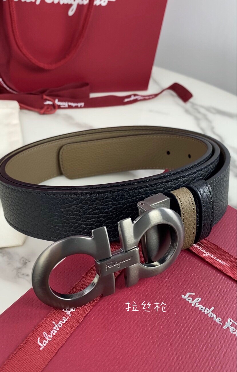 Salvatore Ferragamo Male Basic Belt 35mm-s-m-l