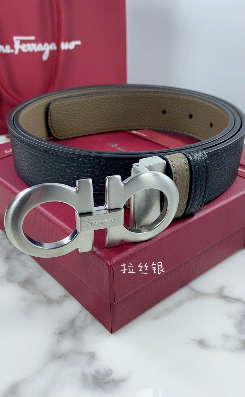 Salvatore Ferragamo Male Basic Belt 35mm-s-m-l