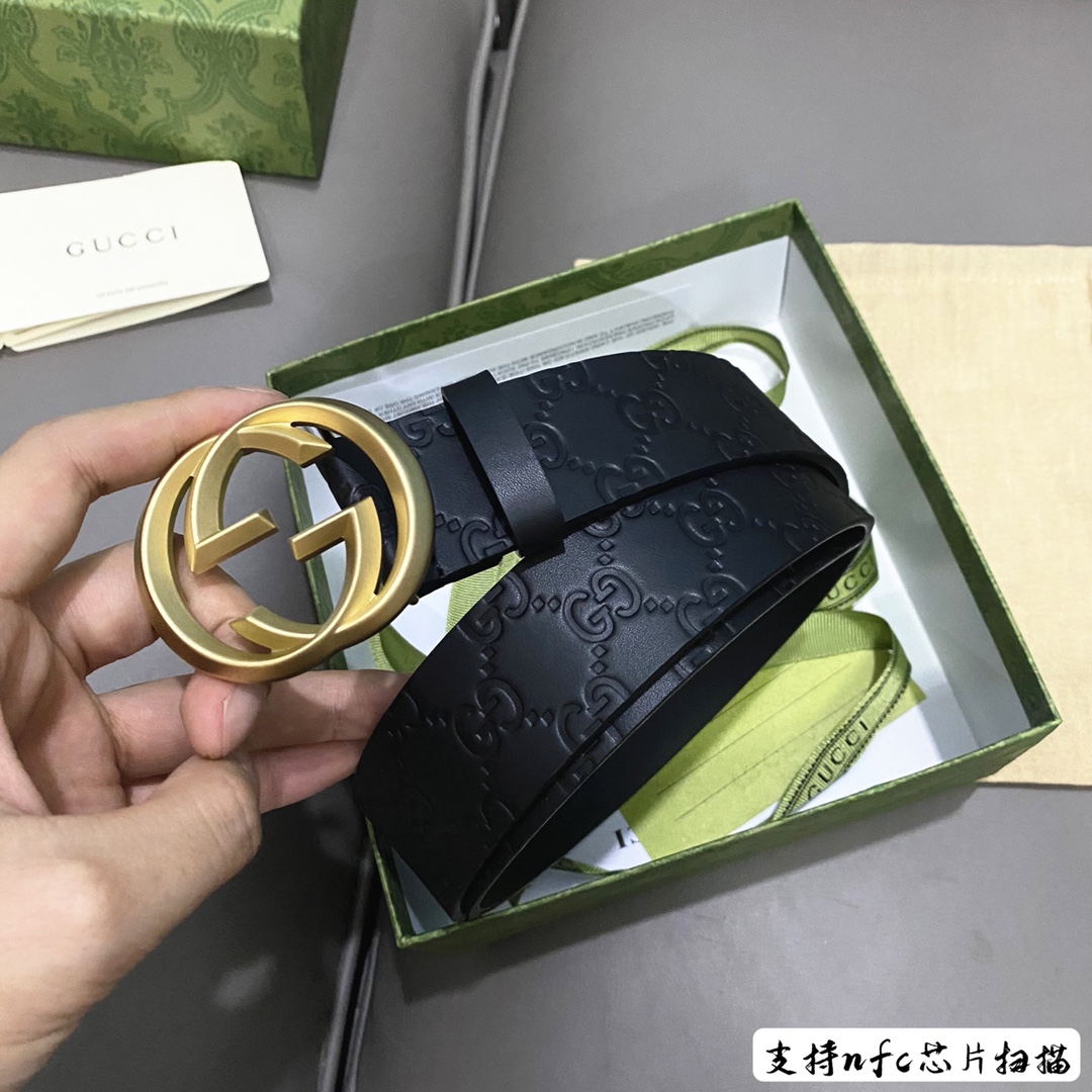 Gucci Basic Belt Black M