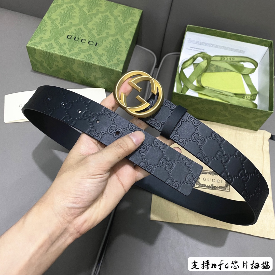 Gucci Basic Belt Black M