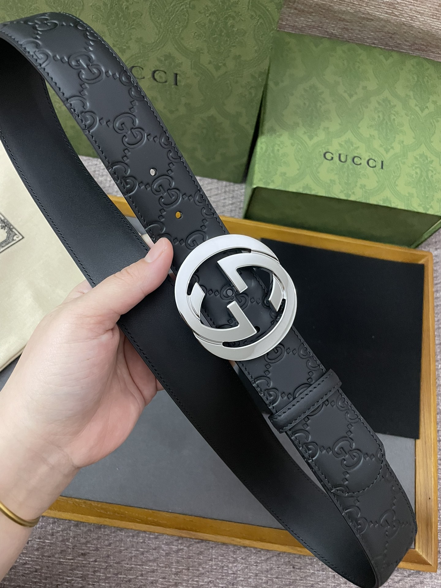Gucci Basic Belt 38mm