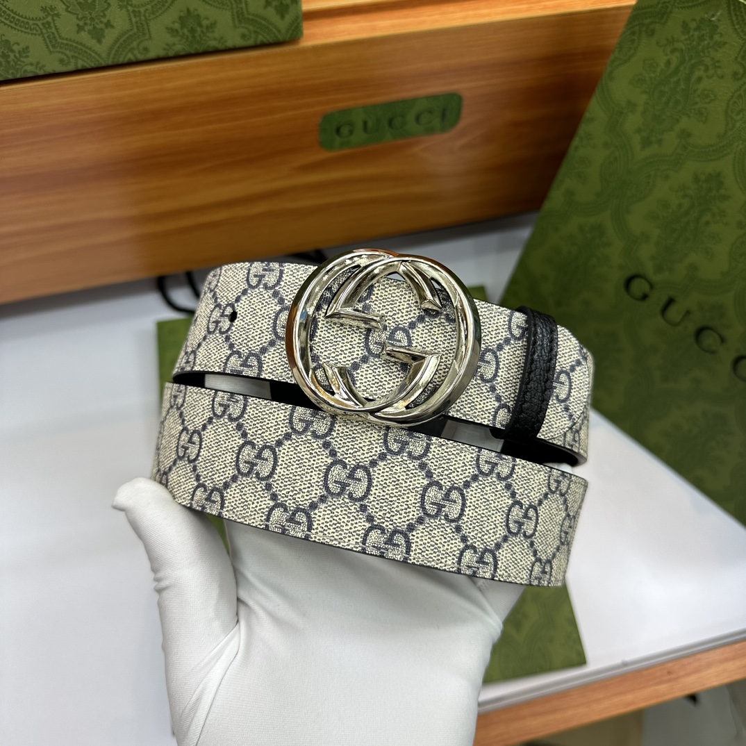 Gucci Basic Belt Black Waterproof M