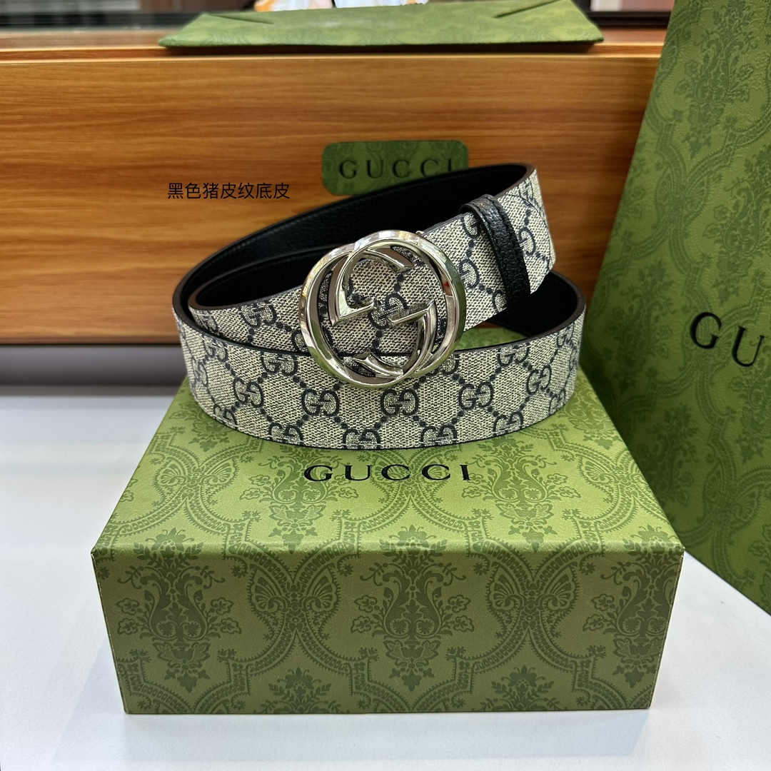 Gucci Basic Belt Black Waterproof M