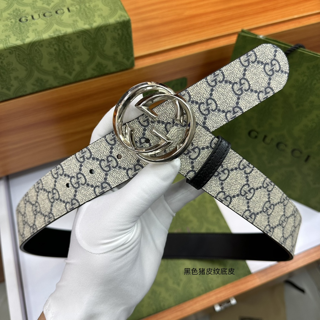 Gucci Basic Belt Black Waterproof M