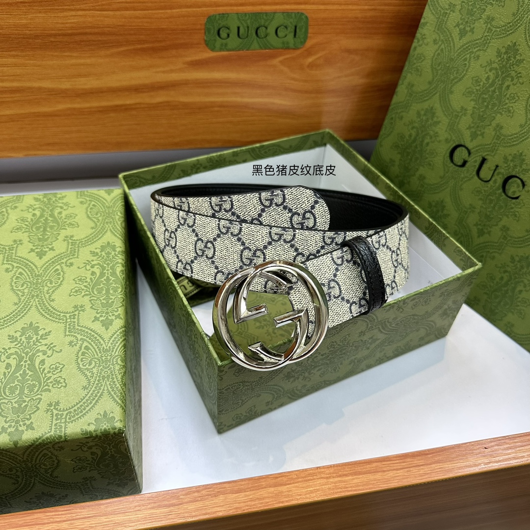 Gucci Basic Belt Black Waterproof M