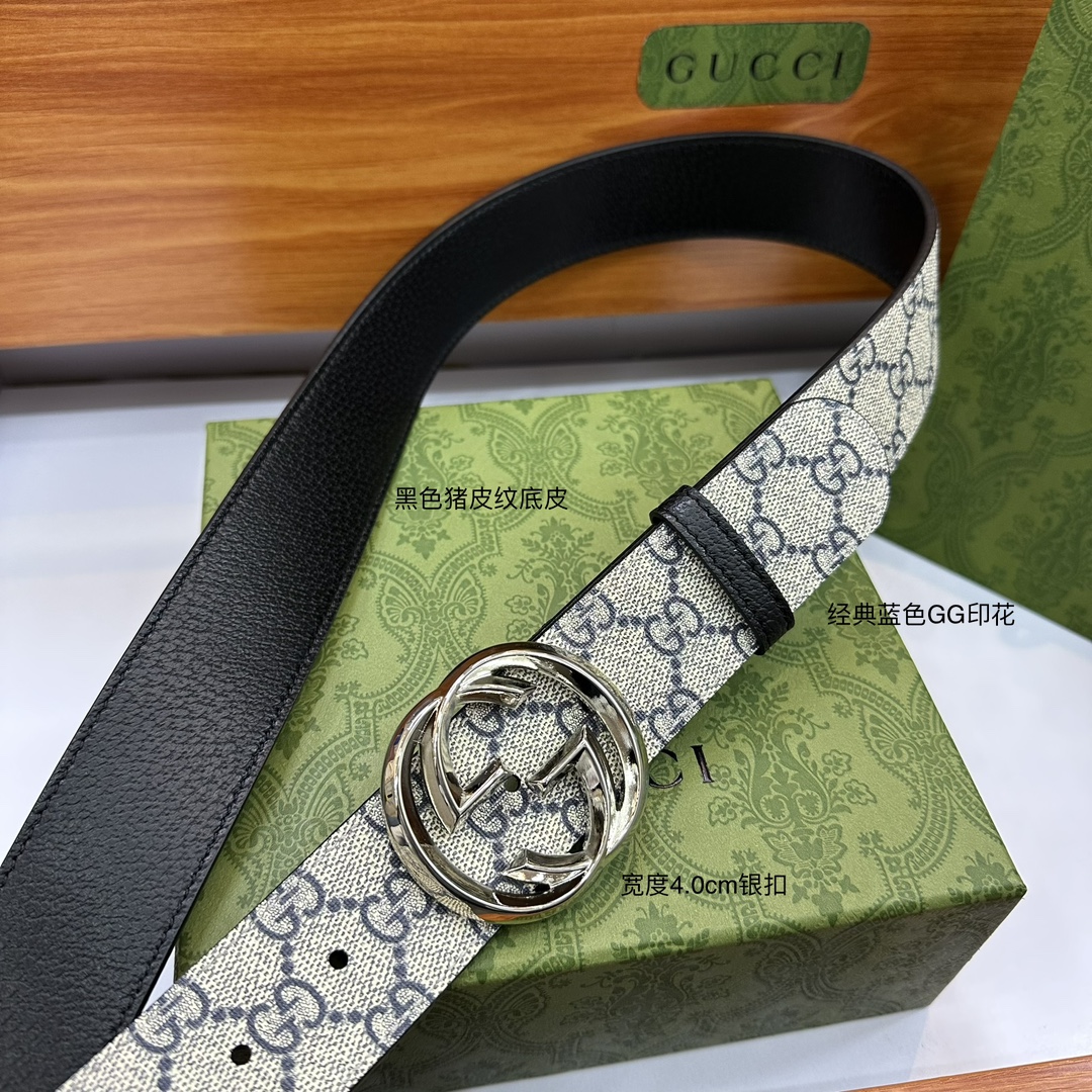 Gucci Basic Belt Black Waterproof M