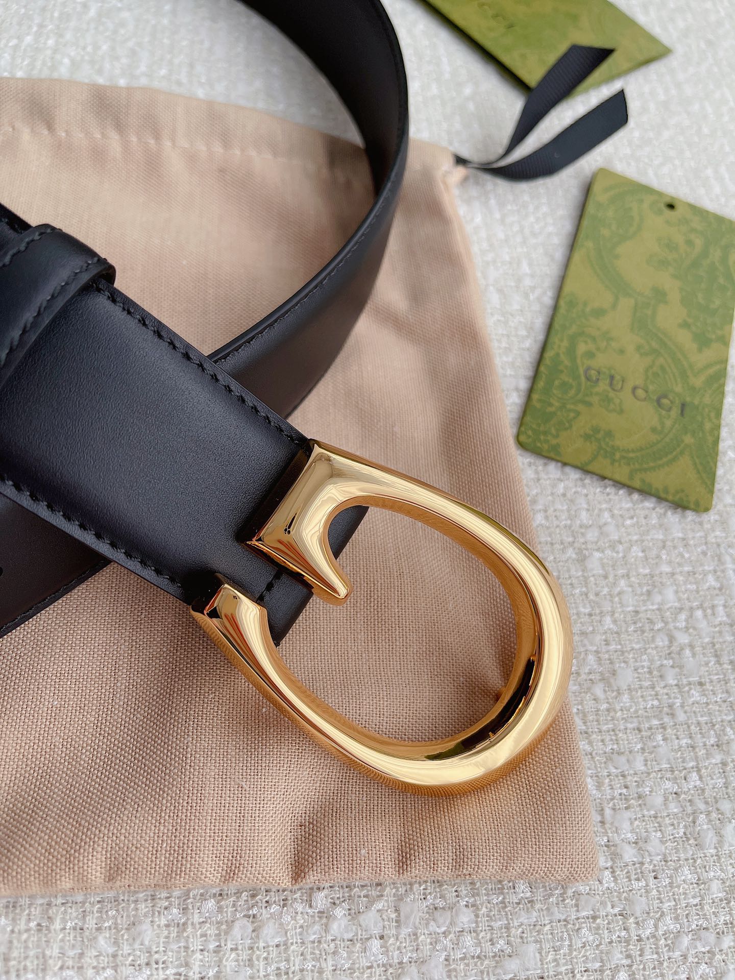 Gucci Male Basic Belt Cow Leather M