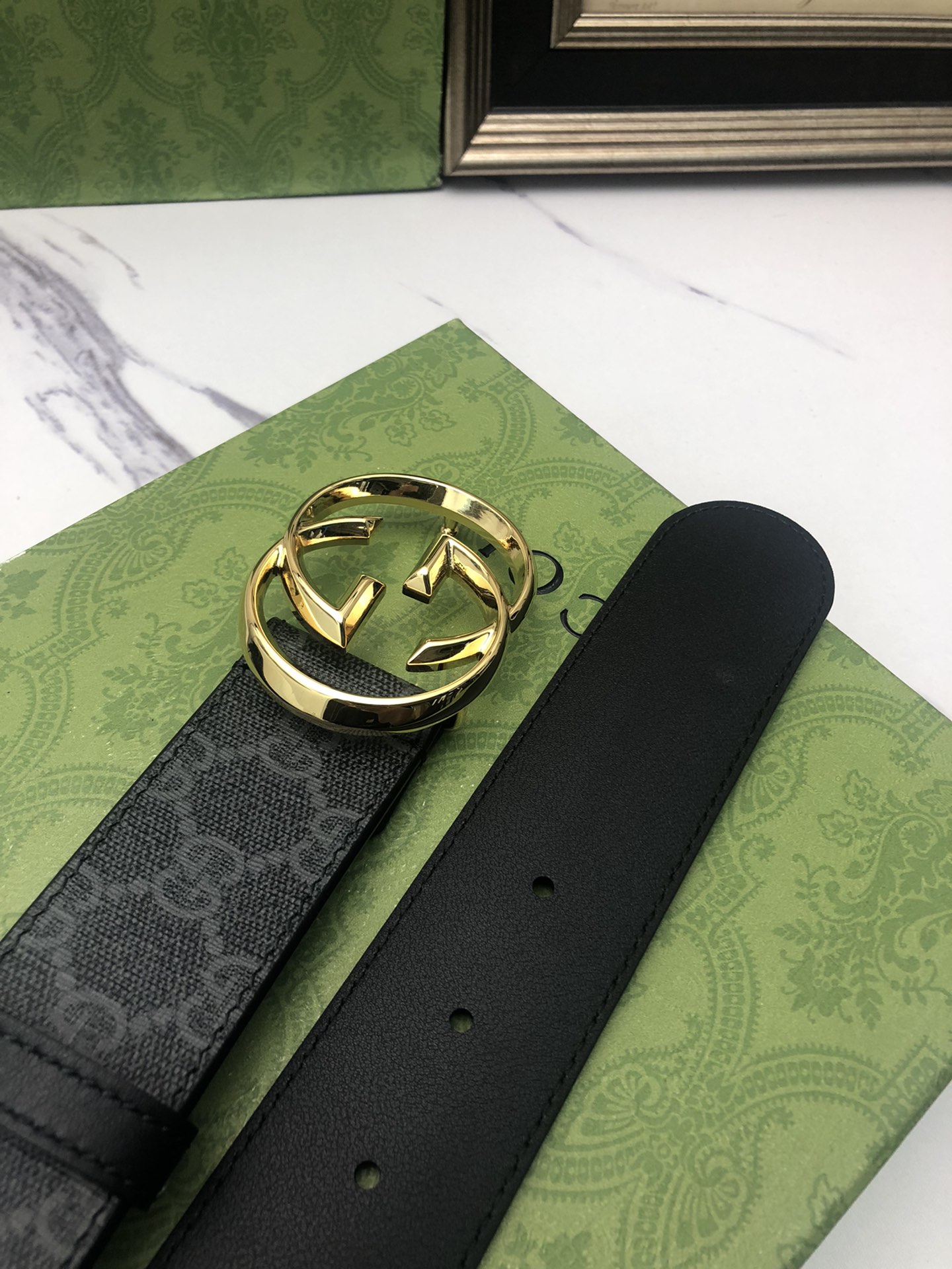 Gucci Basic Belt Cow Leather