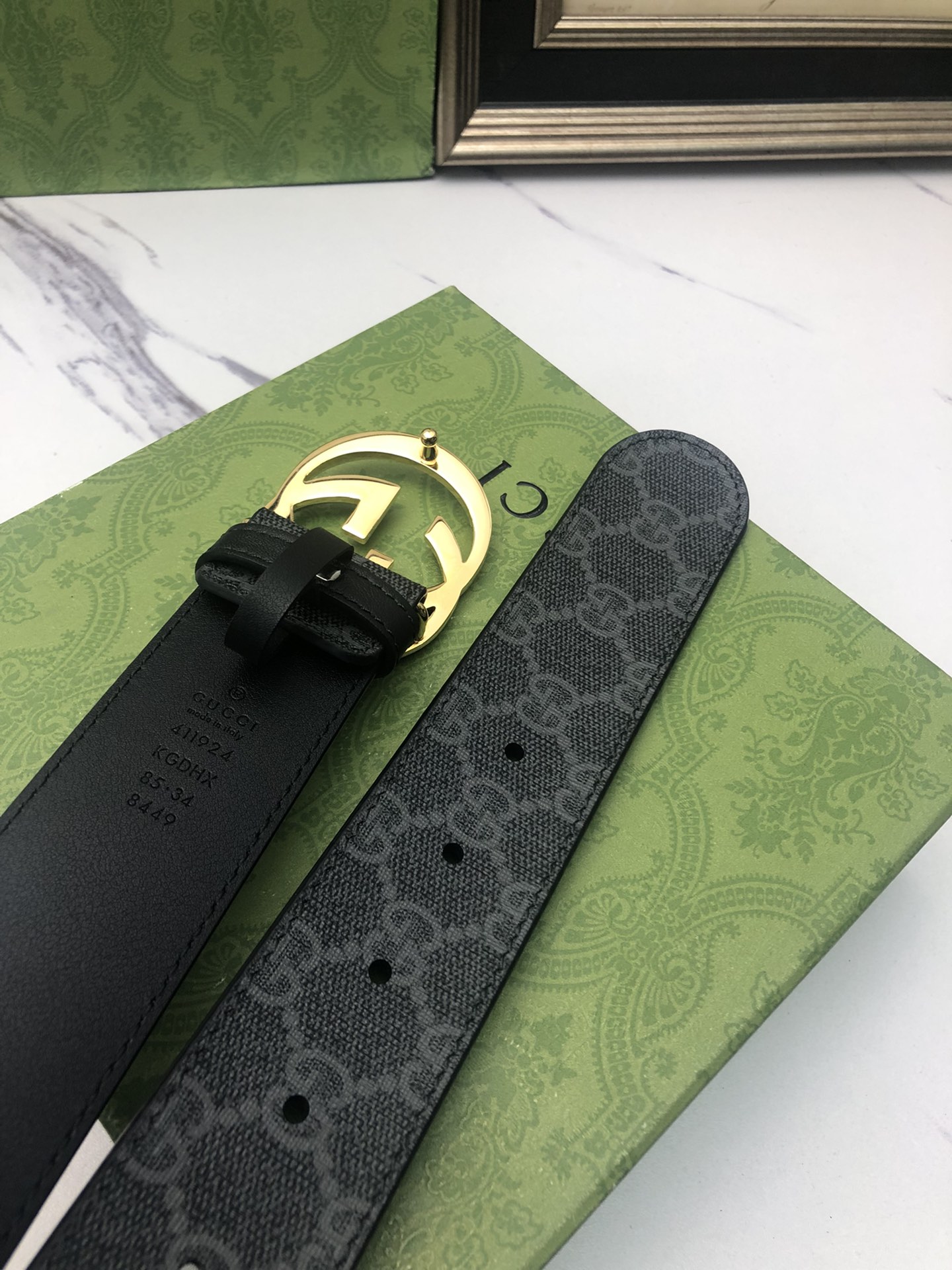 Gucci Basic Belt Cow Leather