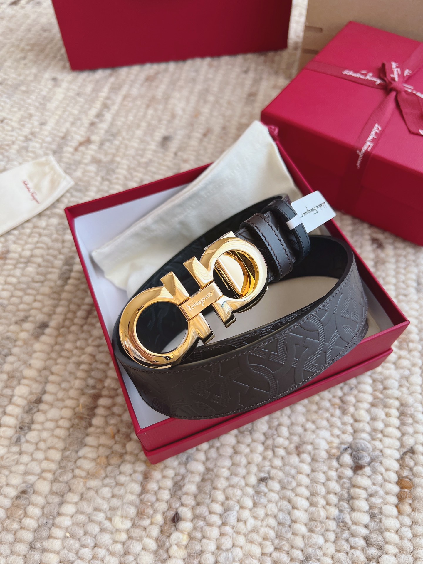 Louis Vuitton Male Basic Belt Top Grain Leather S-m-l