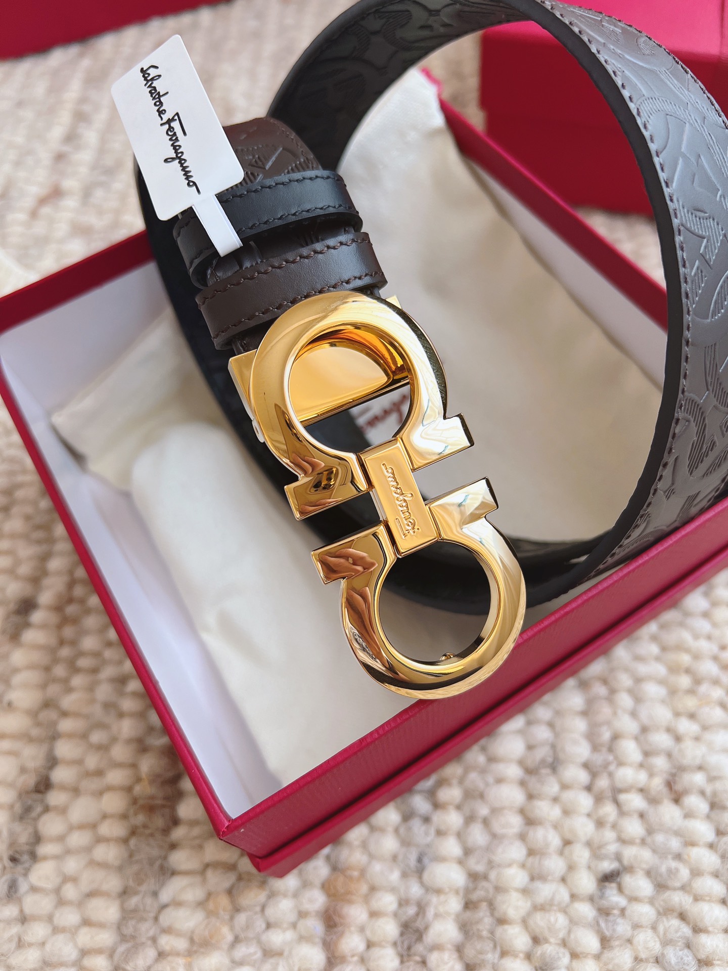 Louis Vuitton Male Basic Belt Top Grain Leather S-m-l