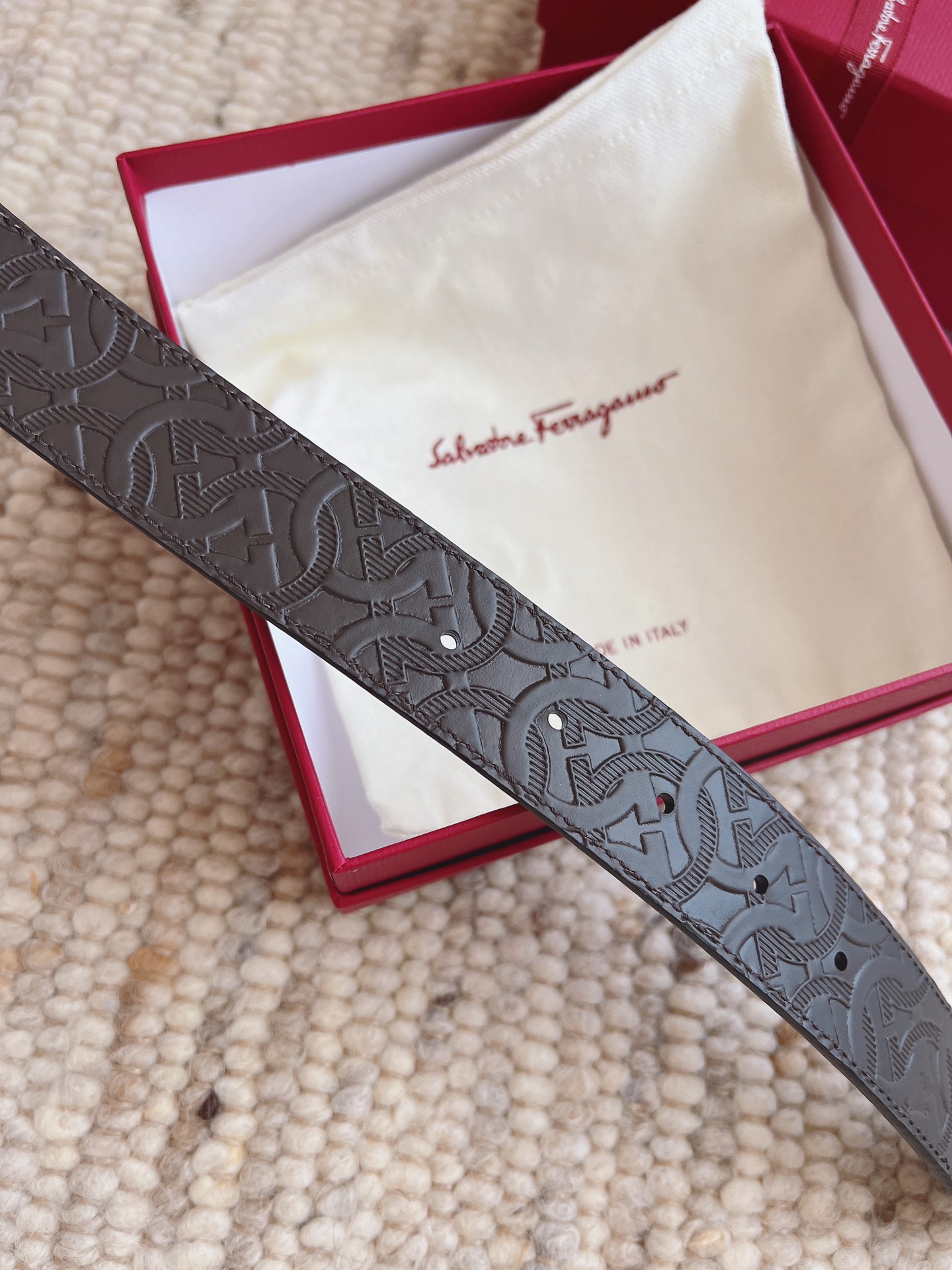 Louis Vuitton Male Basic Belt Top Grain Leather S-m-l