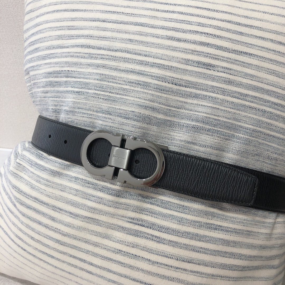 Salvatore Ferragamo Male Leather Belt M