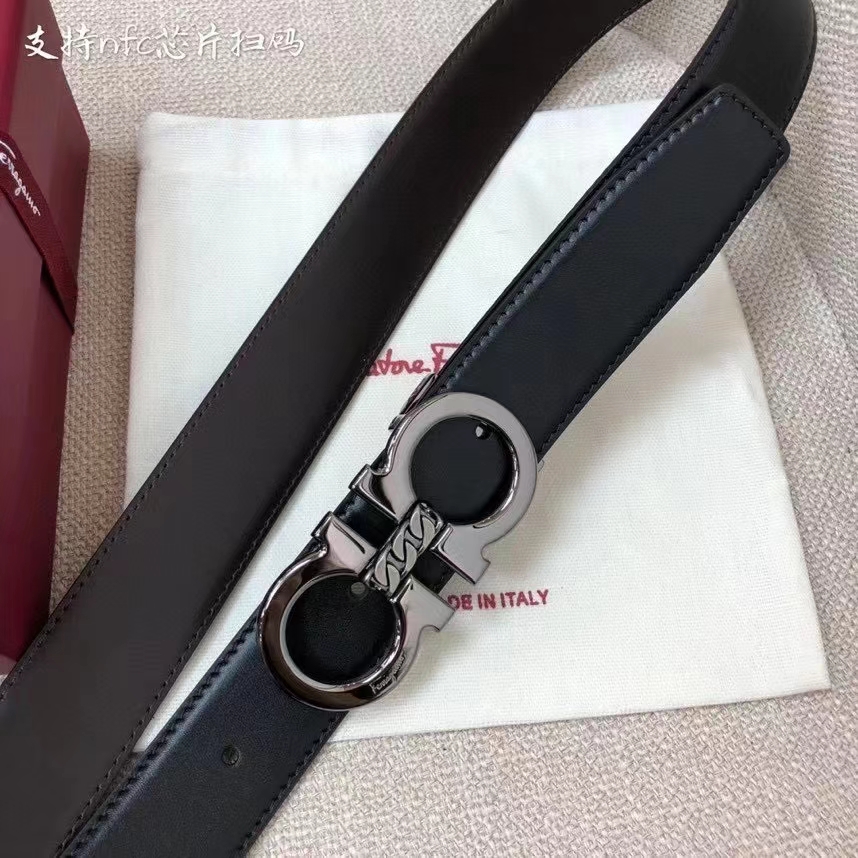 Salvatore Ferragamo Male Leather Belt M