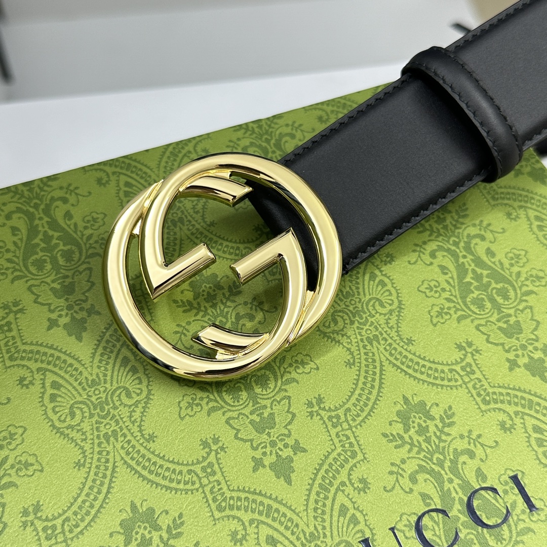 Gucci Basic Belt Cow Leather M