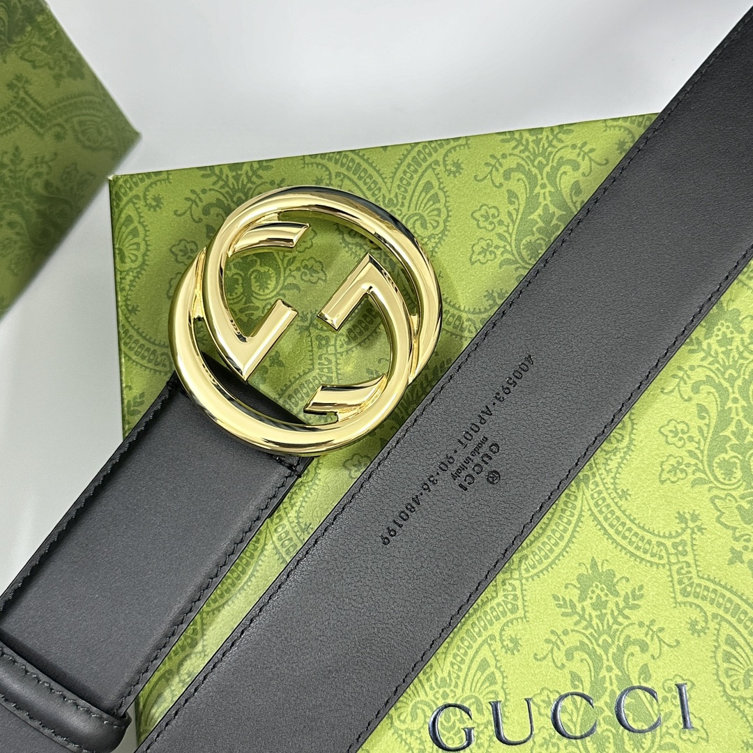 Gucci Basic Belt Cow Leather M