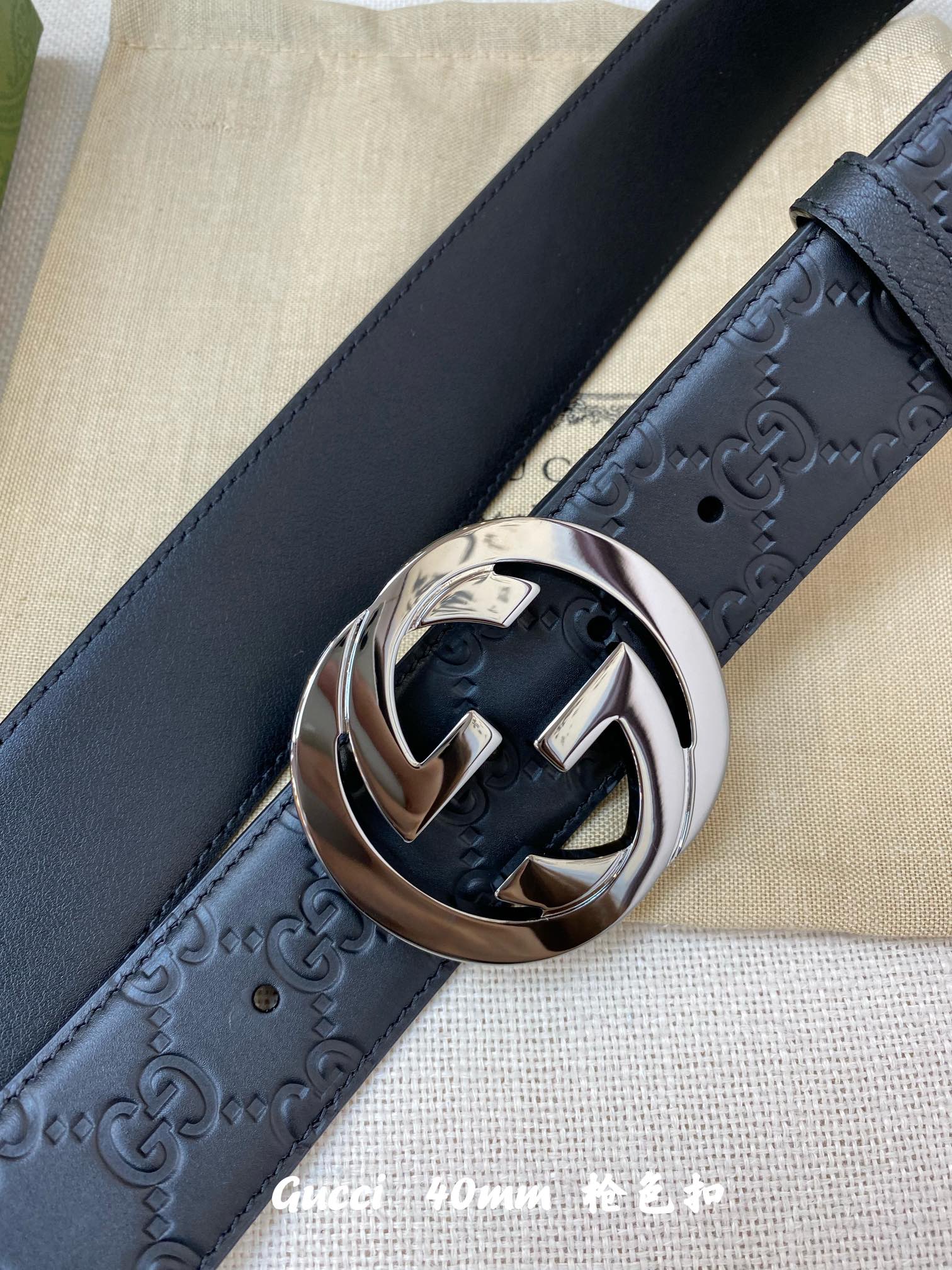 Gucci Male Basic Belt 40mm
