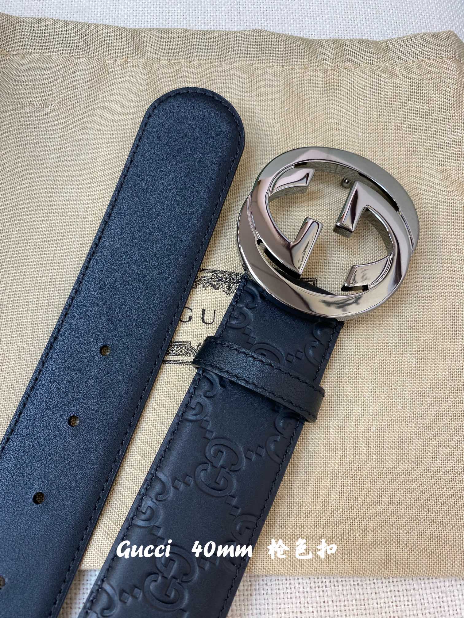 Gucci Male Basic Belt 40mm