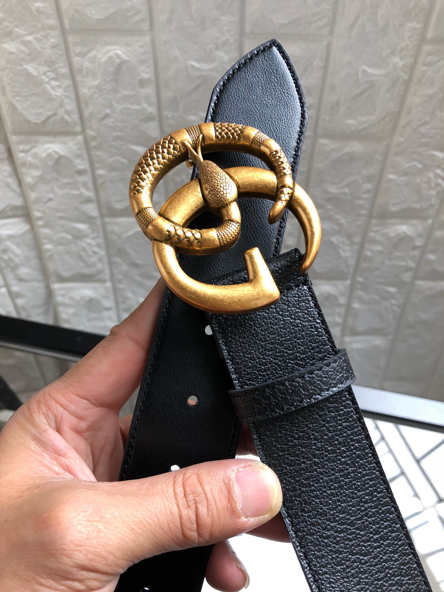 Gucci Basic Belt Cow Leather 40mm