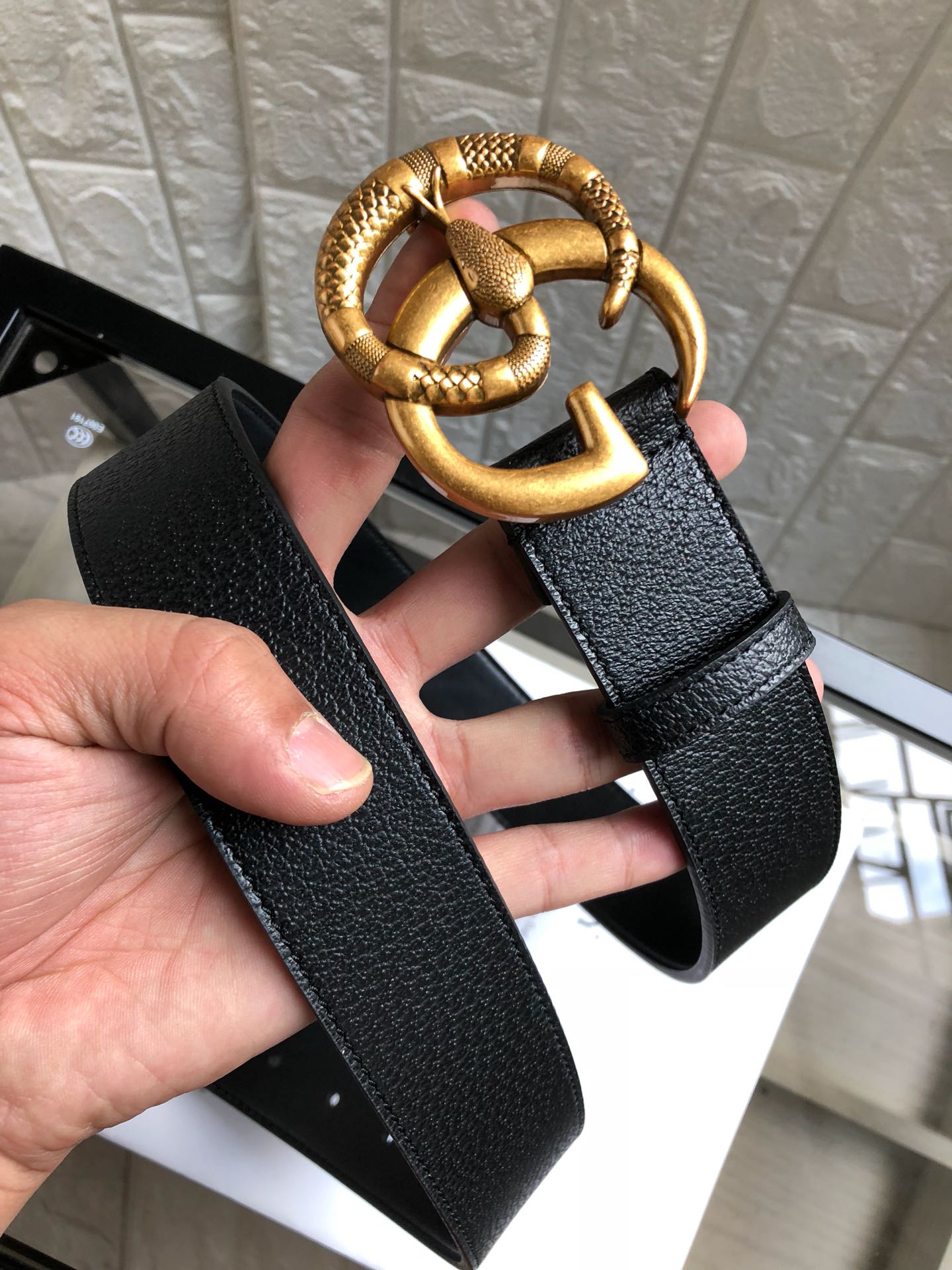 Gucci Basic Belt Cow Leather 40mm