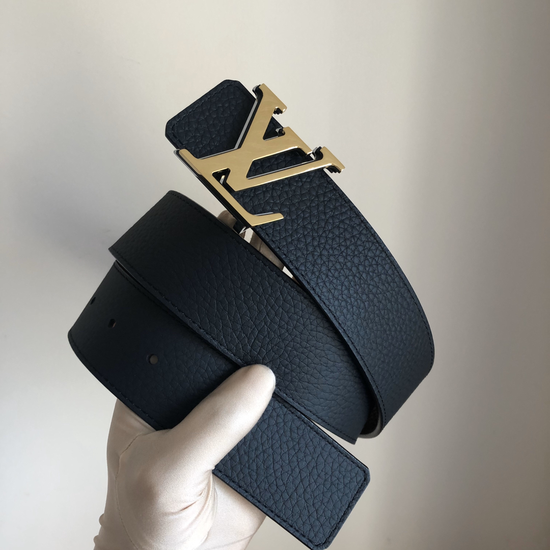 Louis Vuitton Male Leather Belt M-l
