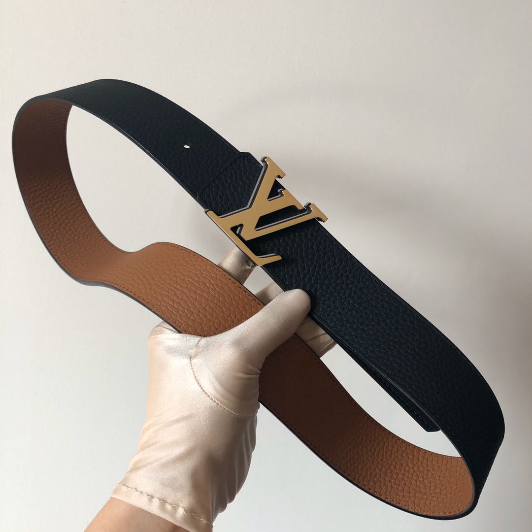 Louis Vuitton Male Leather Belt M-l