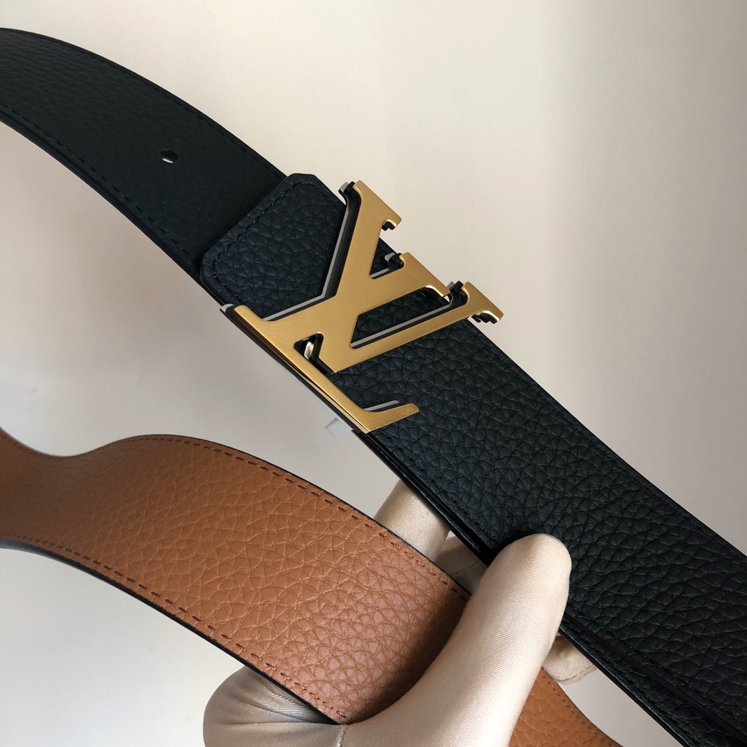 Louis Vuitton Male Leather Belt M-l