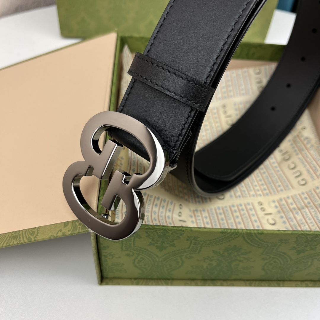 Gucci Basic Belt Cow Leather 13514
