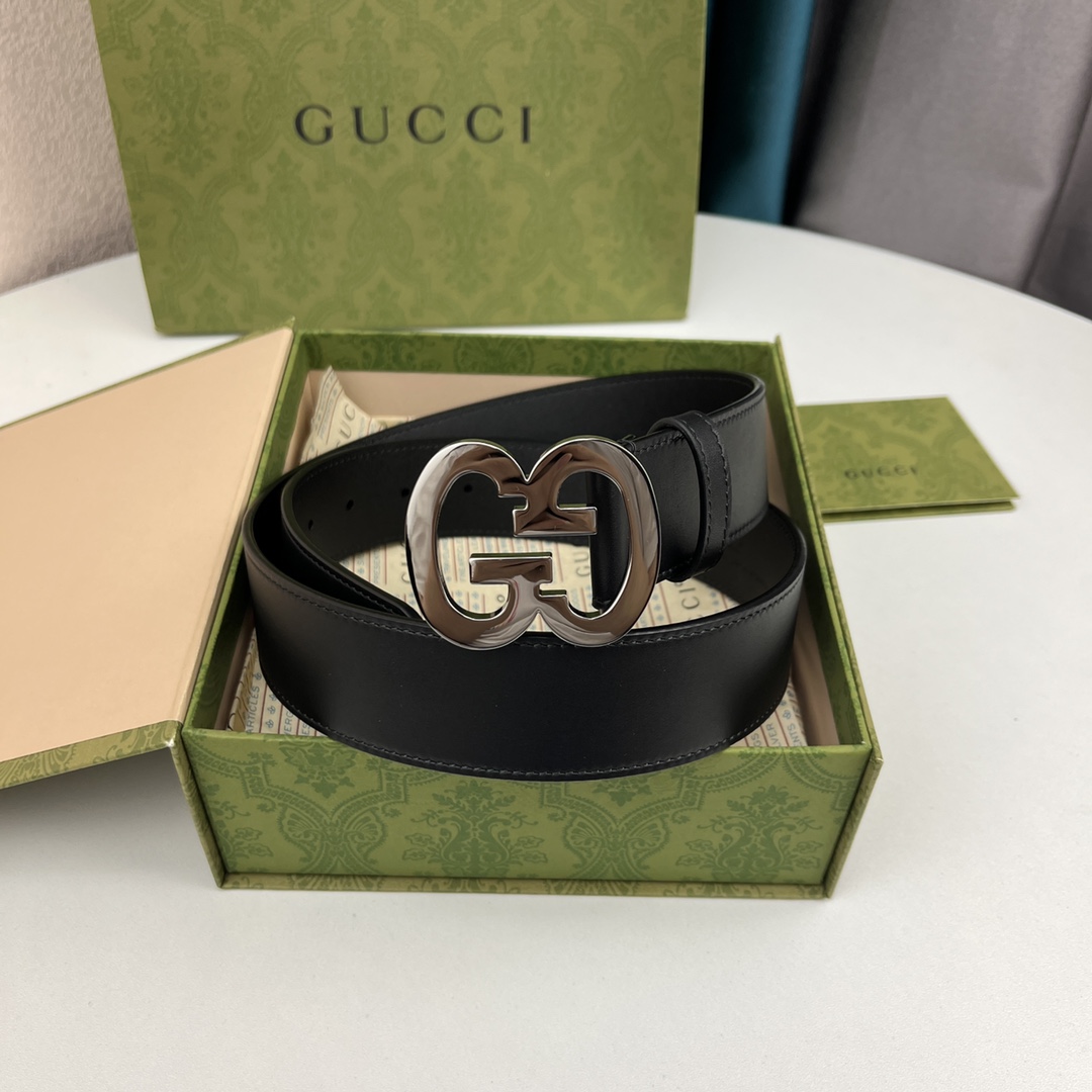 Gucci Basic Belt Cow Leather 13514