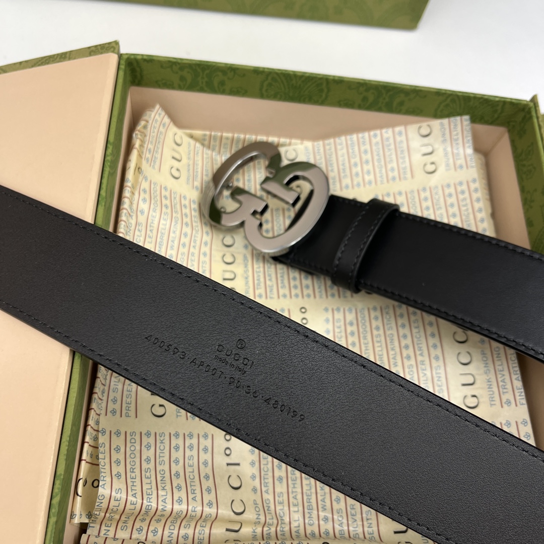 Gucci Basic Belt Cow Leather 13514