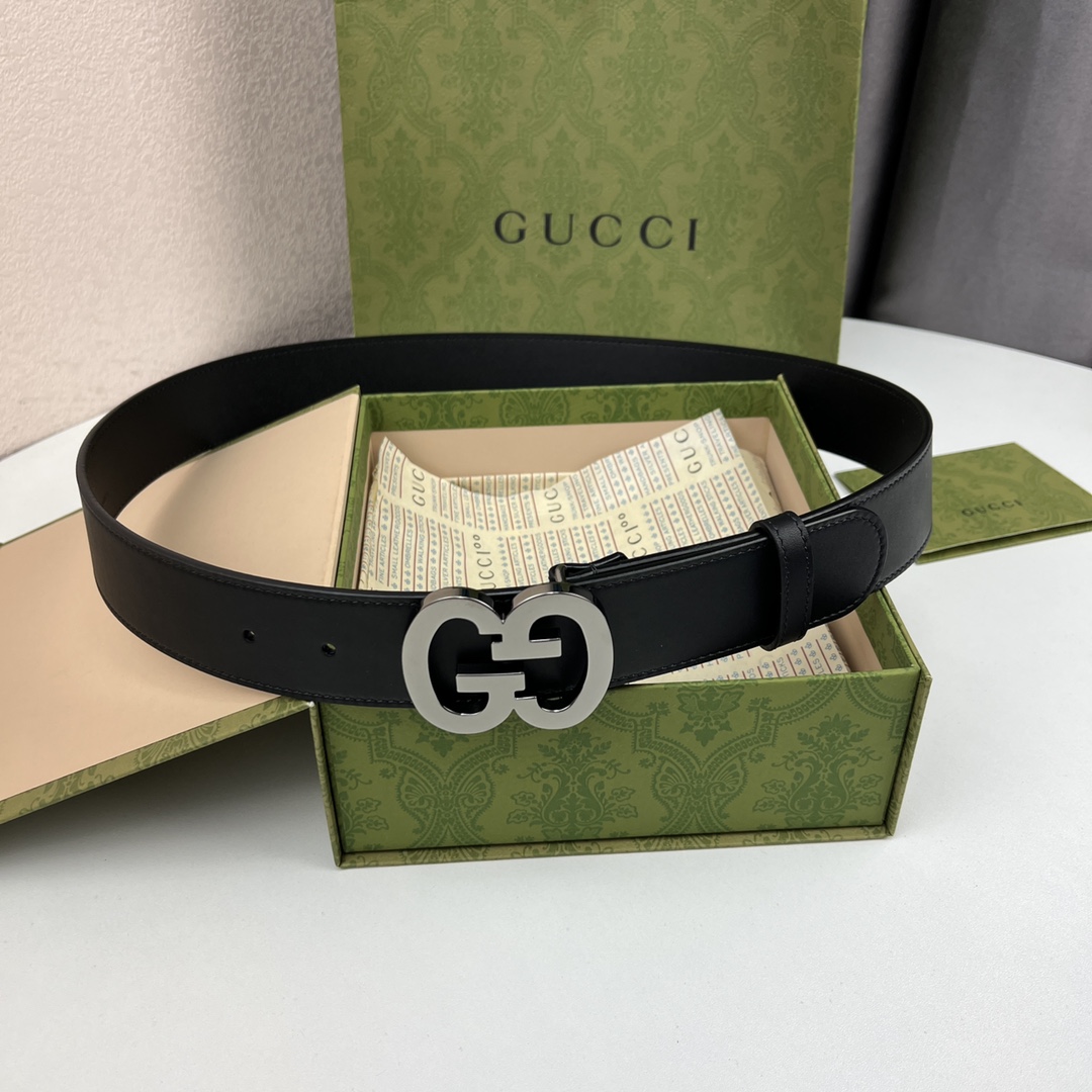 Gucci Basic Belt Cow Leather 13514