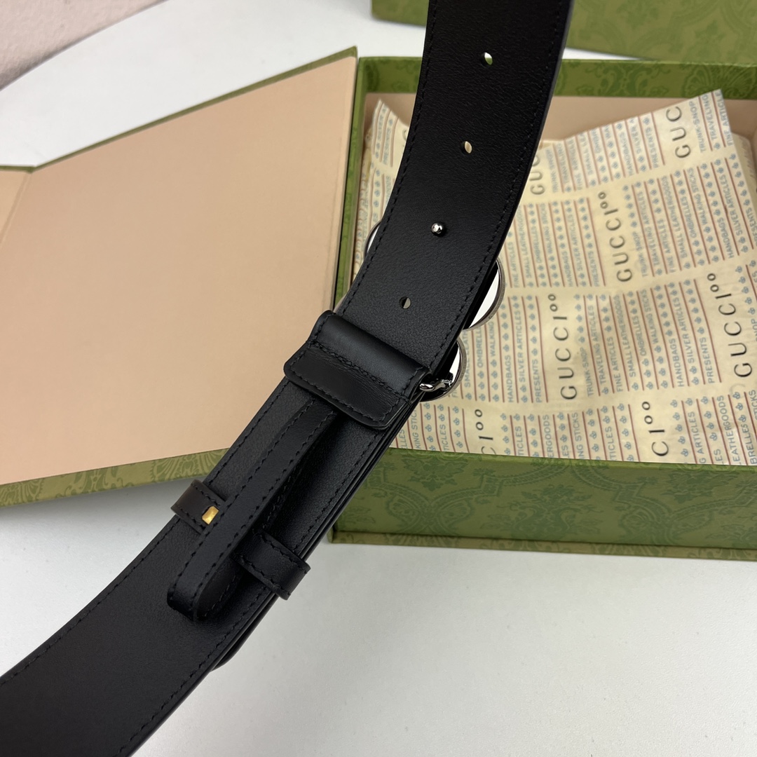 Gucci Basic Belt Cow Leather 13514