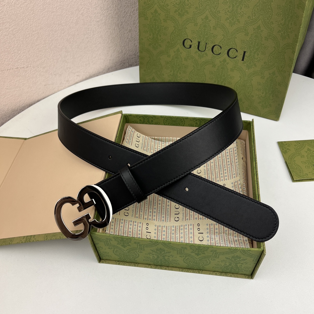 Gucci Basic Belt Cow Leather 13514