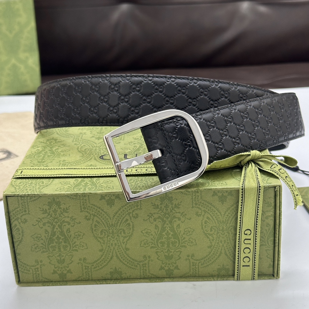 Basic Belt Cow Leather Wide Width M