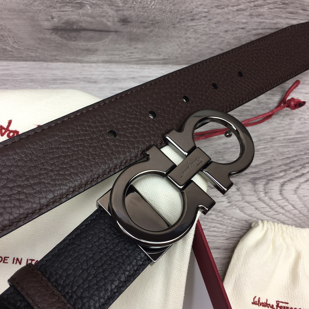 Salvatore Ferragamo Basic Belt Cow Leather M