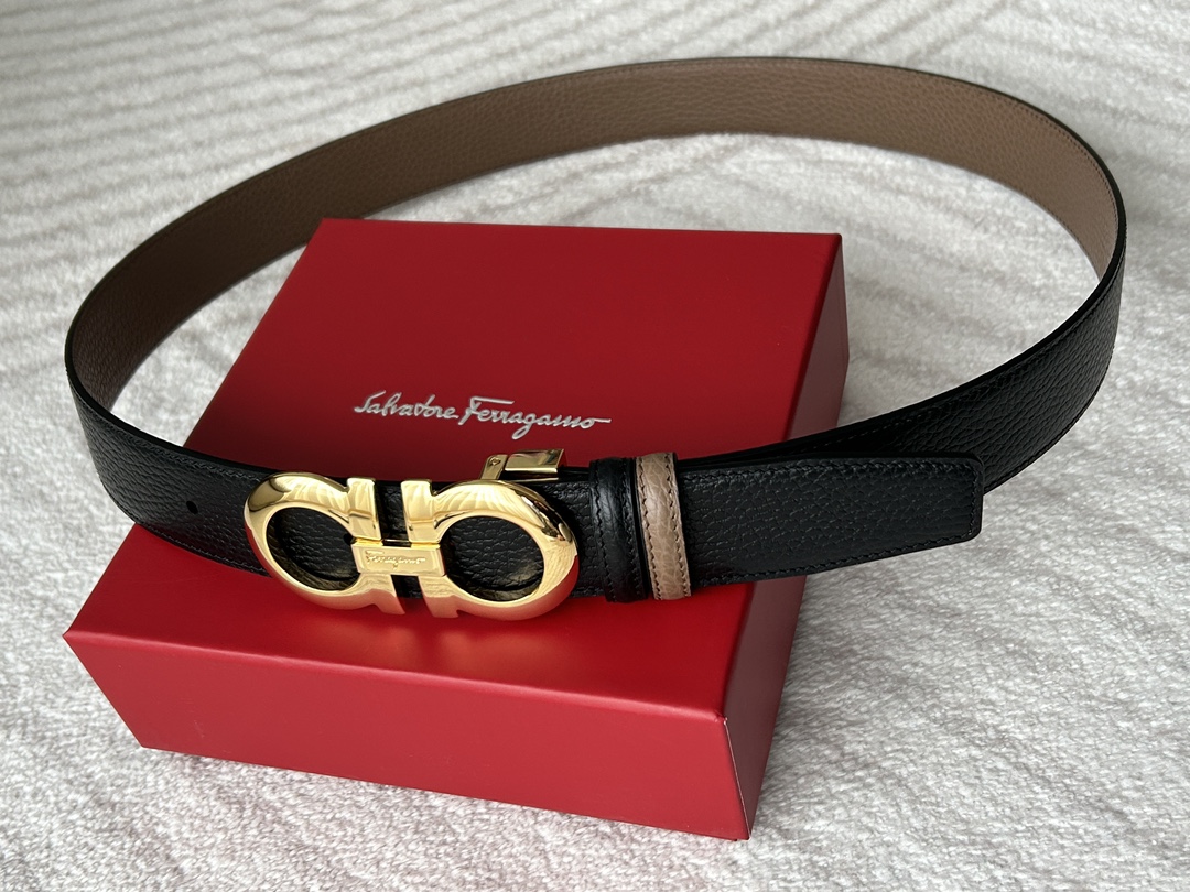 Salvatore Ferragamo Male Basic Belt Brown M