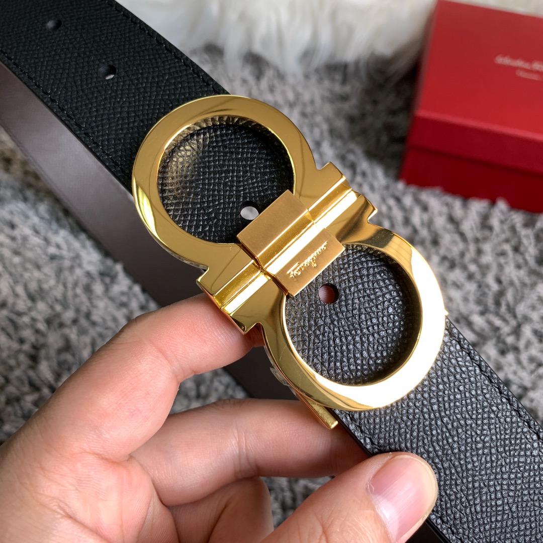 Salvatore Ferragamo Male Basic Belt Cow Leather