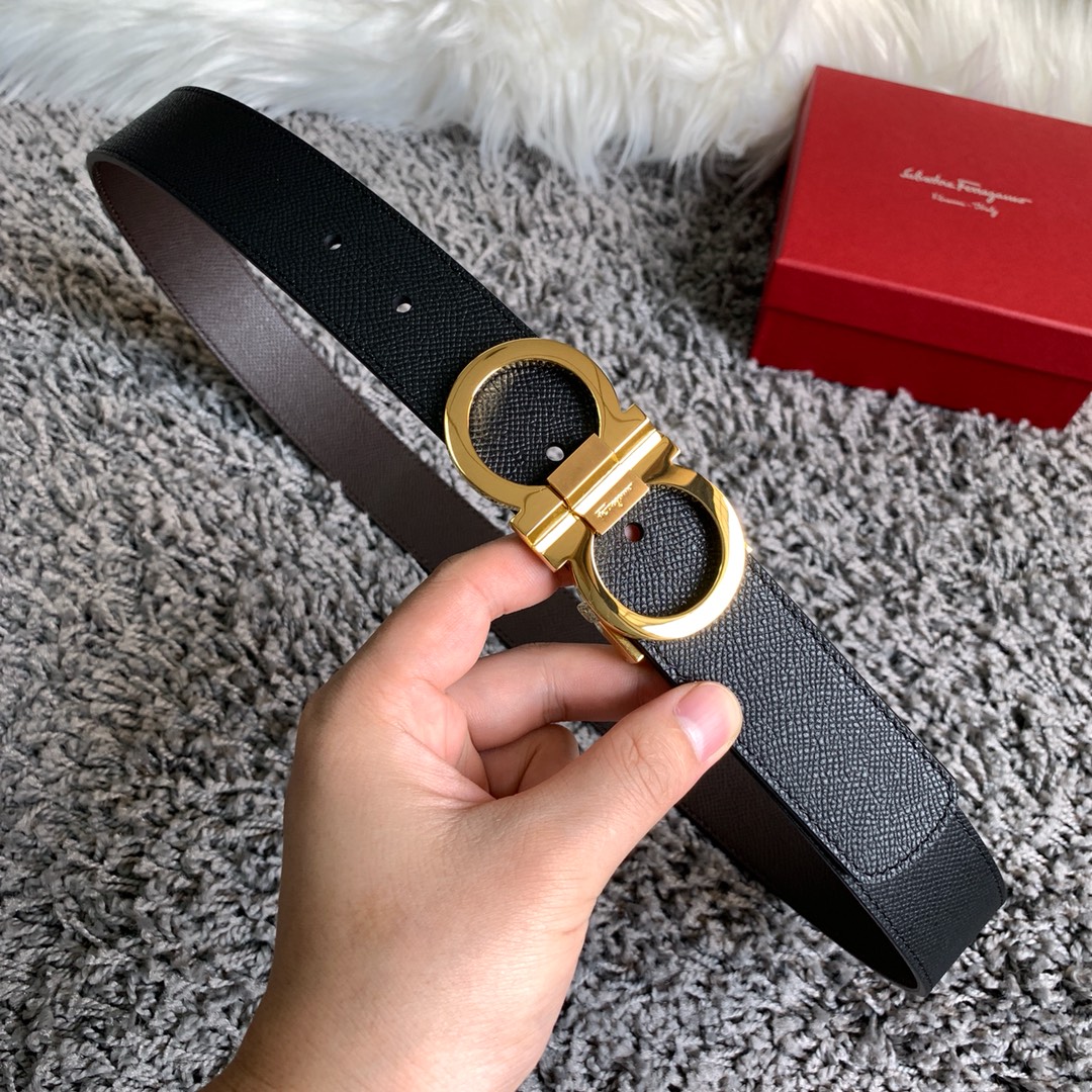 Salvatore Ferragamo Male Basic Belt Cow Leather