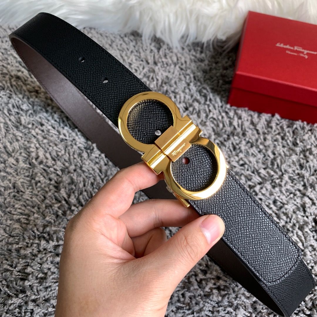 Salvatore Ferragamo Male Basic Belt Cow Leather