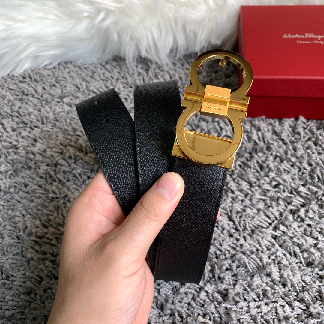 Salvatore Ferragamo Male Basic Belt Cow Leather