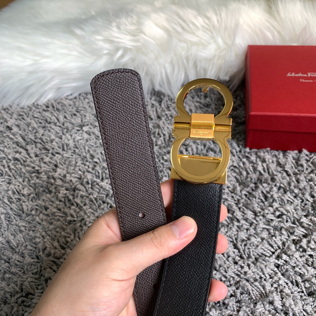 Salvatore Ferragamo Male Basic Belt Cow Leather