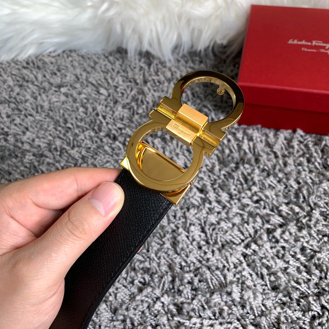 Salvatore Ferragamo Male Basic Belt Cow Leather