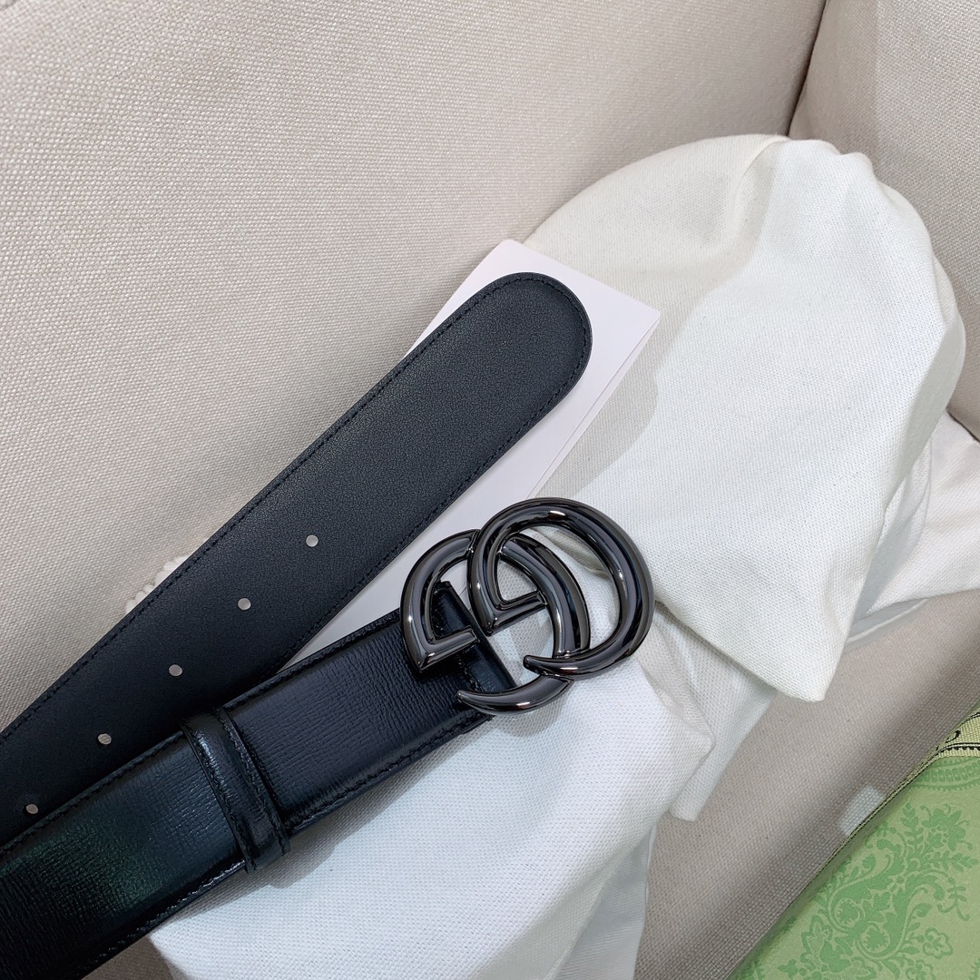 Gucci Couple Basic Belt Cow Leather