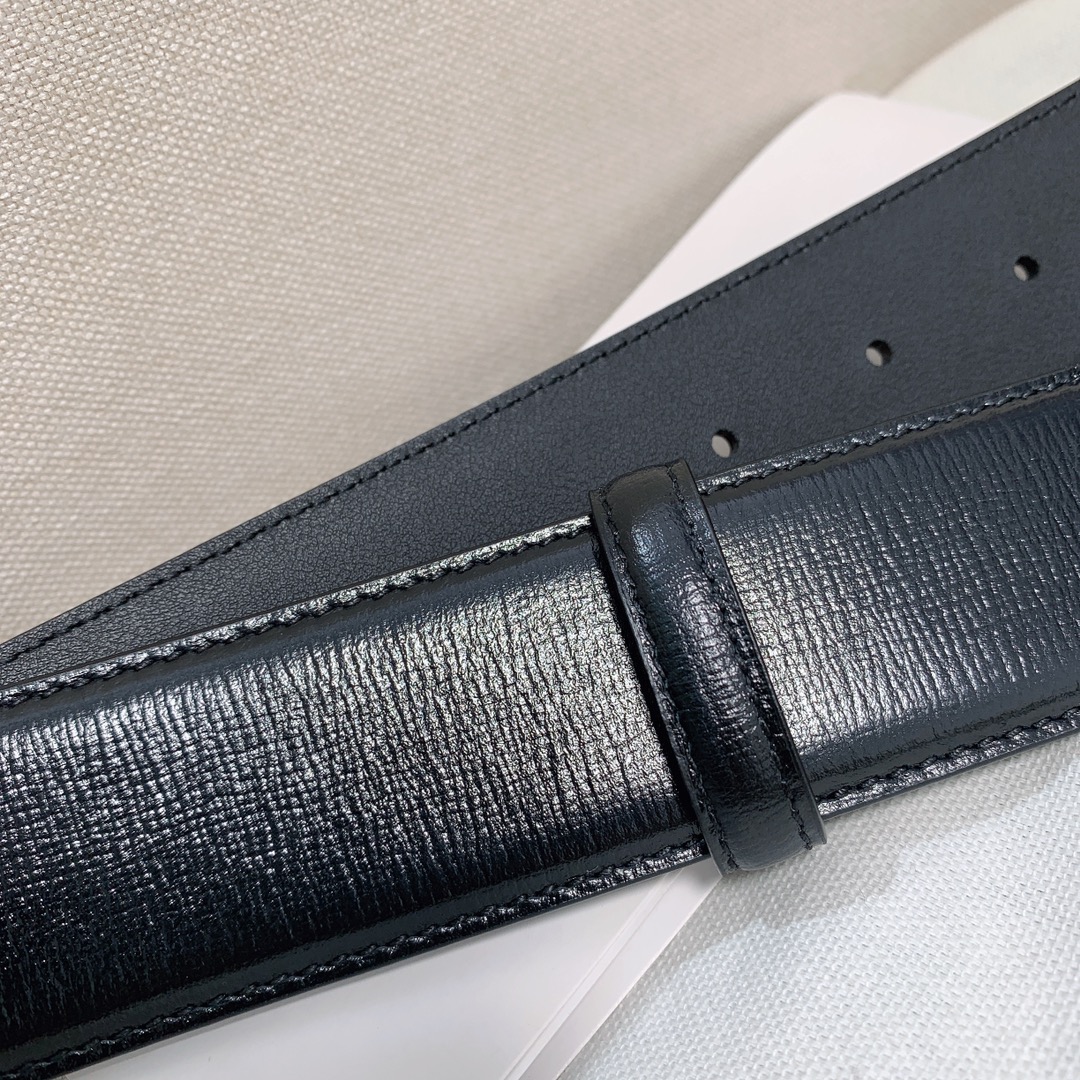 Gucci Couple Basic Belt Cow Leather