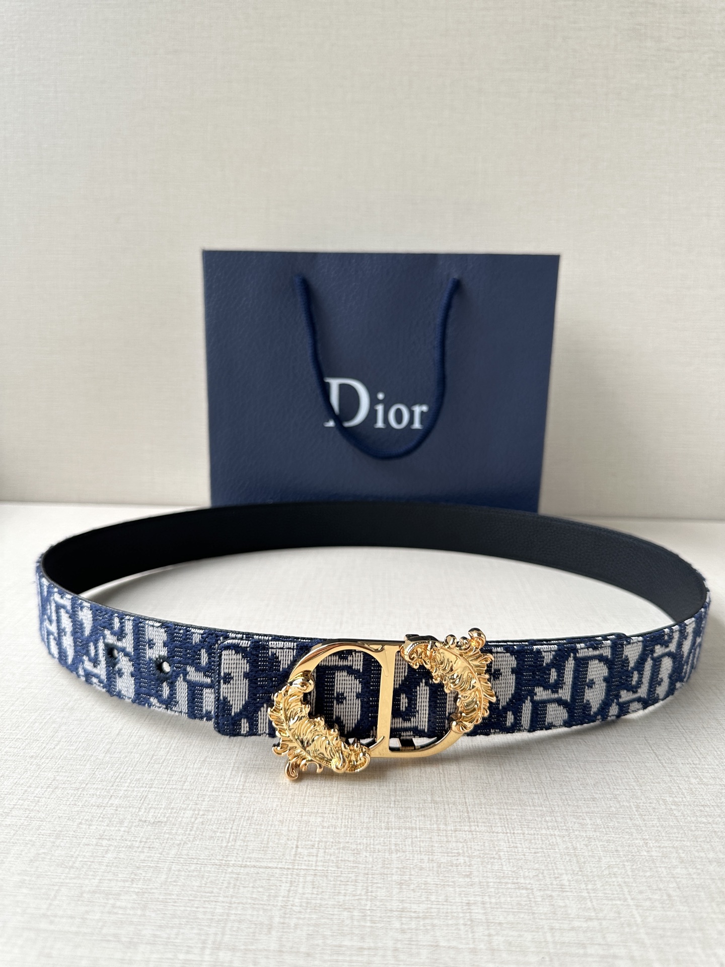 Basic Belt Cow Leather Black M-l