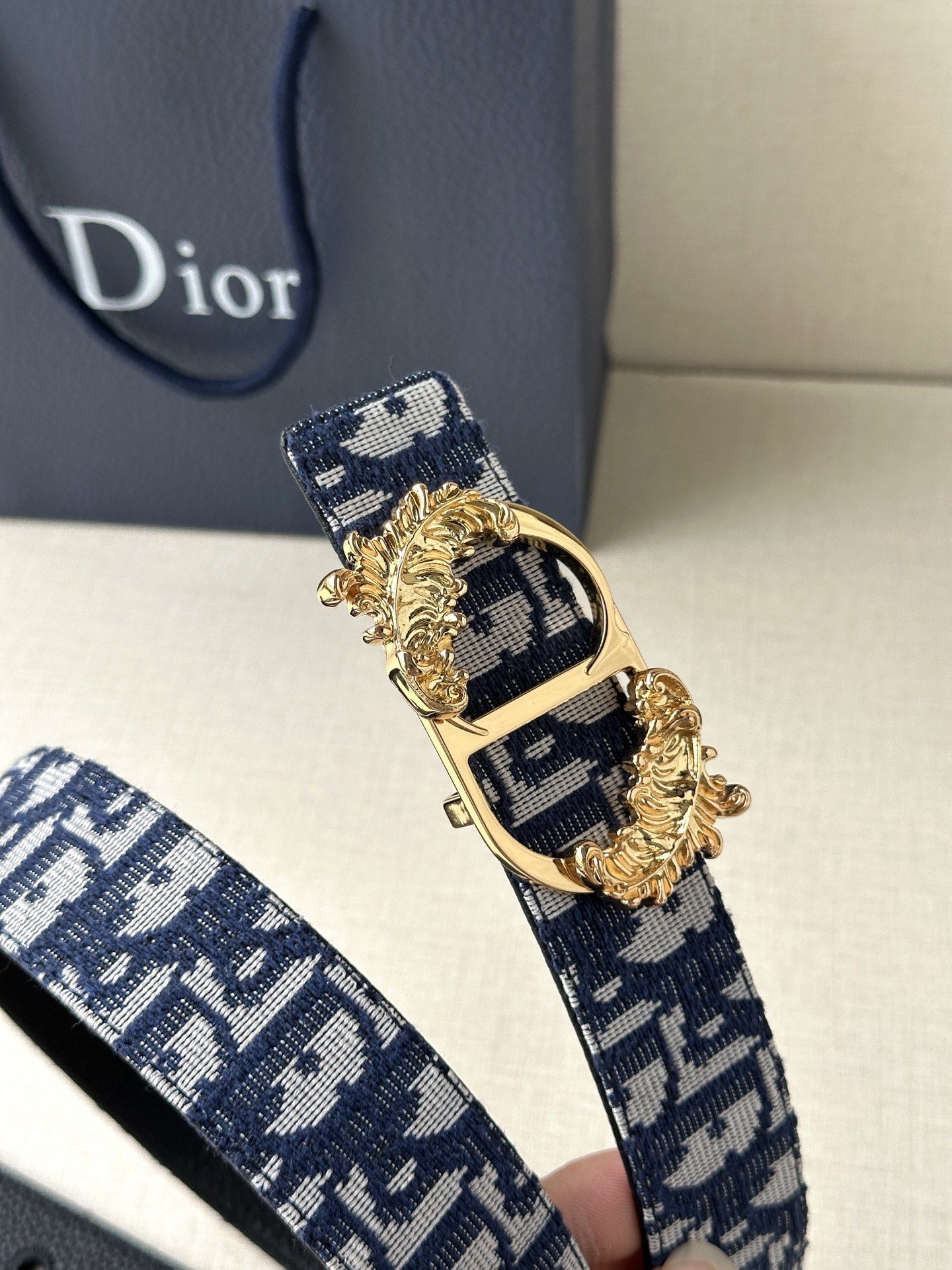 Basic Belt Cow Leather Black M-l